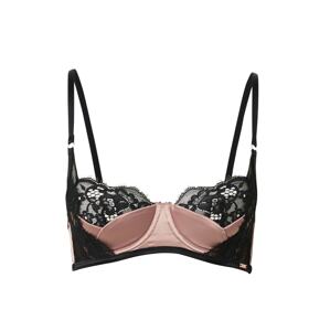 Hunkemöller Podprsenka 'Poppy'  čierna / staroružová