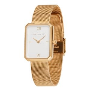 Kapten & Son Analógové hodinky 'Grace Gold Mesh'  zlatá