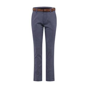 TOM TAILOR DENIM Chino nohavice  modrosivá