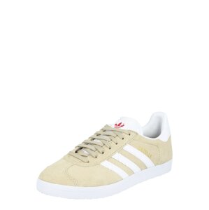 ADIDAS ORIGINALS Nízke tenisky 'GAZELLE'  farba ťavej srsti / biela