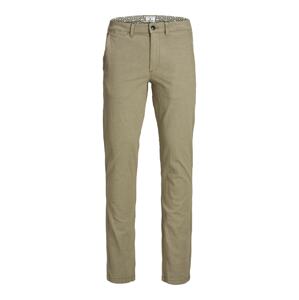 JACK & JONES Chino nohavice 'Marco Kenso'  svetlobéžová