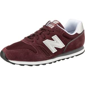 new balance Nízke tenisky  vínovo červená / biela / svetlosivá