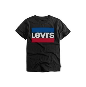 LEVI'S Tričko  kráľovská modrá / červená / čierna / biela