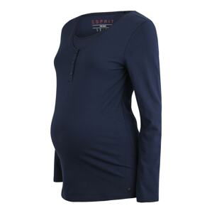 Esprit Maternity Tričko 'T-shirt nursing ls'  tmavomodrá