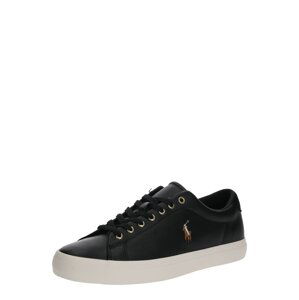 Polo Ralph Lauren Nízke tenisky 'LONGWOOD-SNEAKERS-VULC'  čierna