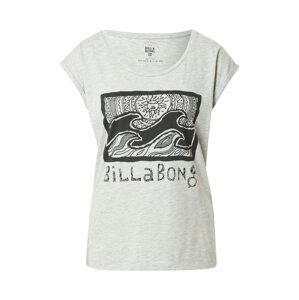 BILLABONG Tričko 'All Night'  sivá / čierna