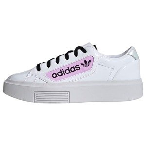 ADIDAS ORIGINALS Nízke tenisky  čierna / biela / fialová / strieborná