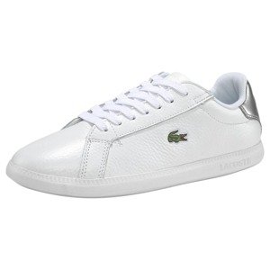 LACOSTE Sneaker 'Graduate'  biela / strieborná / zelená