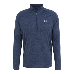 UNDER ARMOUR Funkčné tričko 'Tech 2.0'  námornícka modrá / modrosivá / svetlosivá