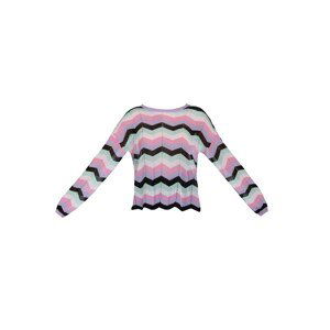 MYMO Pullover  svetlofialová / rosé / mätová / biela / čierna