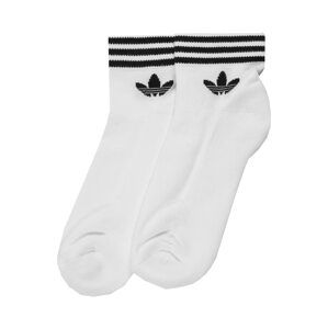 ADIDAS ORIGINALS Ponožky 'Island Club Trefoil '  čierna / biela