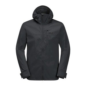 JACK WOLFSKIN Funkčná bunda 'DESERT WIND JACKET M'  tmavosivá