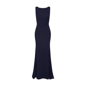 Missguided Večerné šaty 'BRIDESMAID SLEEVELESS LOW BACK MAXI DRESS'  tmavomodrá