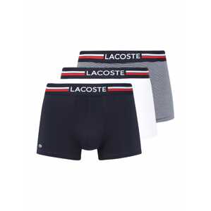 LACOSTE Boxerky  námornícka modrá / červená / biela