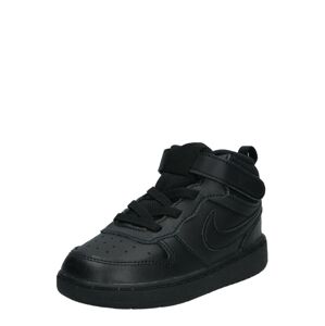 Nike Sportswear Tenisky 'Court Borough Mid 2'  čierna