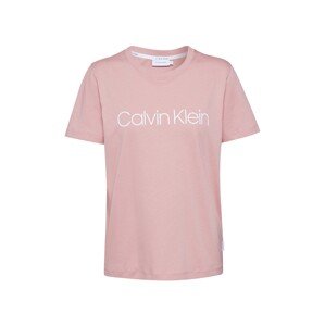 Calvin Klein Tričko  ružová / biela