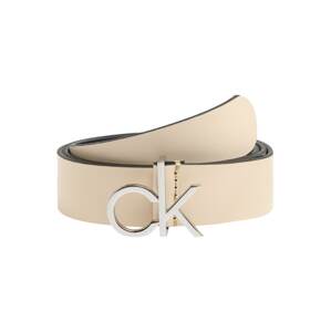 Calvin Klein Opasky 'RE-LOCK LOW 3CM FIXED'  piesková