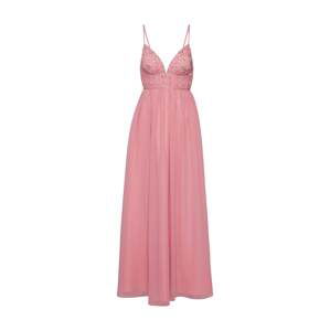 Laona Večerné šaty  rosé / strieborná