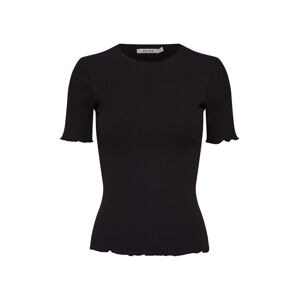 NA-KD Top 'babylock ribbed top'  čierna