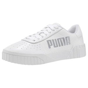 PUMA Nízke tenisky 'Cali'  biela / strieborná