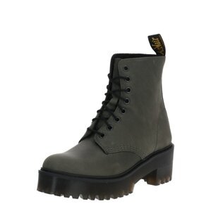 Dr. Martens Šnurovacie členkové čižmy 'Shriver Hi'  sivá / čierna