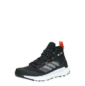 ADIDAS PERFORMANCE Športová obuv 'TERREX FREE HIKER P'  čierna / sivá / červená