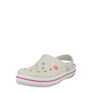 Crocs Dreváky  béžová / pastelovo červená / biela