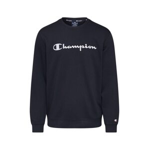 Champion Authentic Athletic Apparel Mikina 'CREWNECK SWEATSHIRT'  čierna / biela