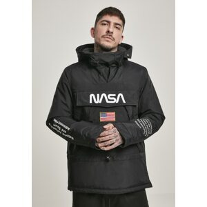 Mister Tee Prechodná bunda 'Nasa'  červená / čierna / biela