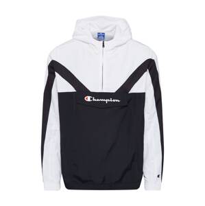 Champion Authentic Athletic Apparel Prechodná bunda  čierna / biela