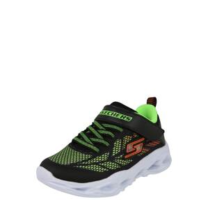 SKECHERS Tenisky 'Vortex-Flash'  limetová / oranžová / čierna