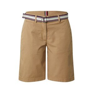 TOMMY HILFIGER Chino nohavice  žltohnedá