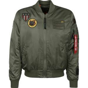 ALPHA INDUSTRIES Prechodná bunda ' MA-1 Air Force '  zmiešané farby / oranžová