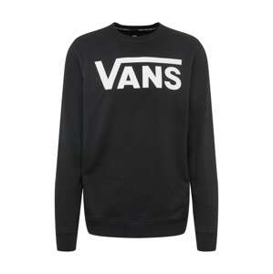 VANS Mikina 'MN CLASSIC CREW II'  čierna / biela