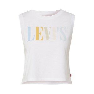 LEVI'S ® Top 'Graphic Crop Tank'  modrá / žltá / biela