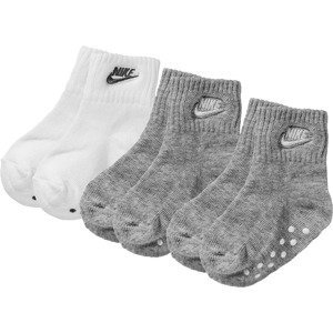 Nike Sportswear Ponožky  sivá / biela