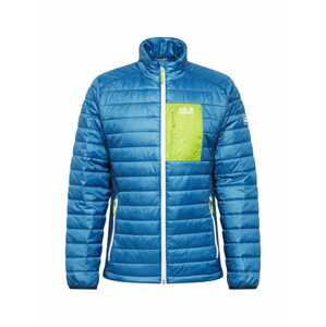 JACK WOLFSKIN Funkčná bunda 'ROUTEBURN JACKET M'  jablková / nebesky modrá