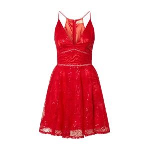 Love Triangle Kokteilové šaty 'Constellations'  červená