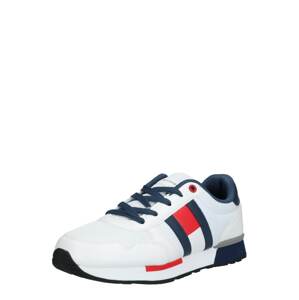 TOMMY HILFIGER Tenisky  červená / biela / námornícka modrá