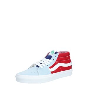 VANS Členkové tenisky 'UA SK8-Mid'  svetlomodrá / červená