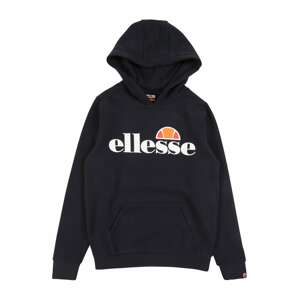 ELLESSE Sweatshirt 'Jero'  tmavomodrá / biela / oranžová / svetločervená