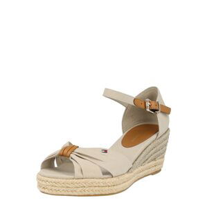 TOMMY HILFIGER Sandále 'BASIC OPEN TOE MID WEDGE'  telová