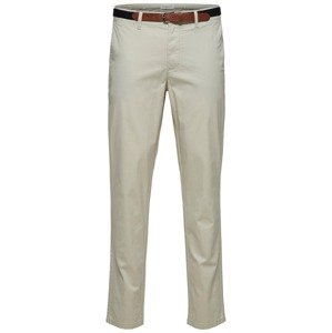 SELECTED HOMME Chino nohavice  krémová