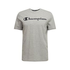 Champion Authentic Athletic Apparel Tričko  čierna / tmavosivá