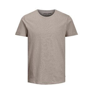 JACK & JONES T-Shirt  tmavobéžová