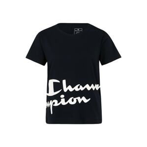 Champion Authentic Athletic Apparel Funkčné tričko  tmavomodrá / biela