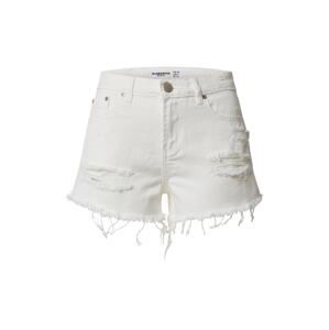 GLAMOROUS Džínsy 'LADIES SHORTS'  biela