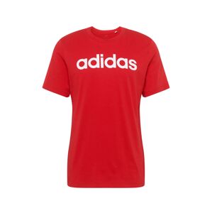 ADIDAS PERFORMANCE Funkčné tričko  biela / červená