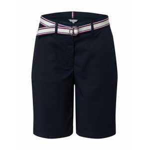 TOMMY HILFIGER Chino nohavice  tmavomodrá