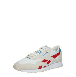 Reebok Classics Nízke tenisky 'Classic Nylon'  šedobiela / červená / modrozelená / biela